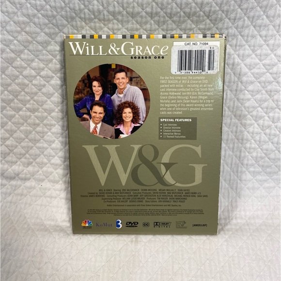 Will & Grace Season 1 DVD - Picture 10 of 10